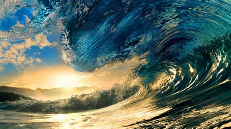 imagem de fundo ondas  mar hd