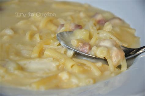 Pasta E Patate Con Provola Treincucina