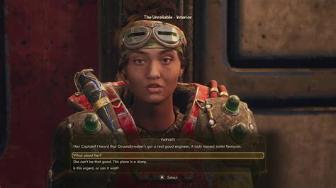 The Outer Worlds Welcome To The System Map Parvati Drinking