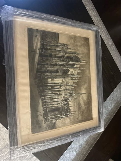 Milan Cathedral Drawing Rwhatisthispainting