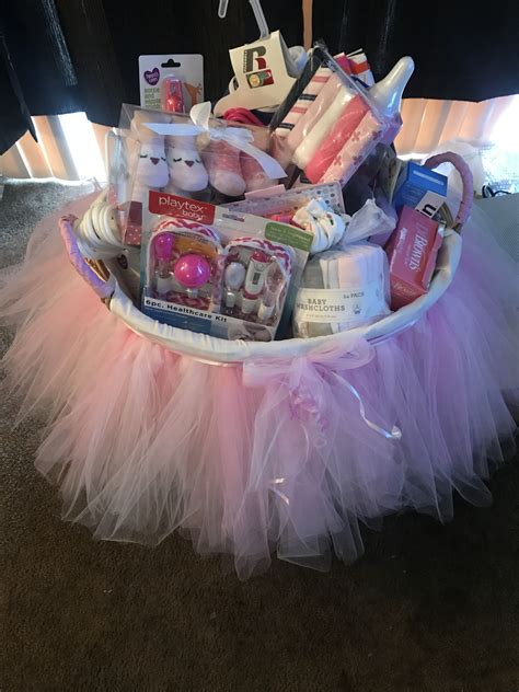 Tutu Babyshower Gift Basket Baby Shower Gifts Gift Baskets Washing