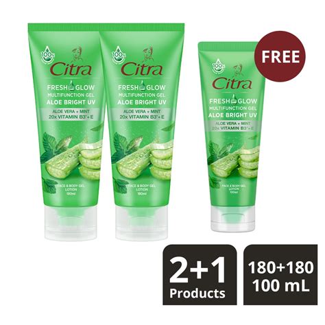 Jual Buy Citra Aloe Bright Uv Ml Free Citra Aloe Bright Uv Ml