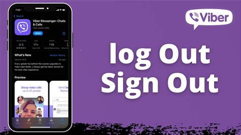 How To Logout Viber 2022 Sign Out Viber Viber Log Out Help Exit