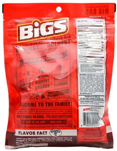 Bigs Sunflower Seed Flavor Variety Pack 9 Bags 5 35oz Each With Bonus Magnet