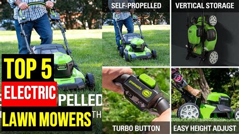 Top 5 Electric Lawn Mowers In 2023 👌 Youtube