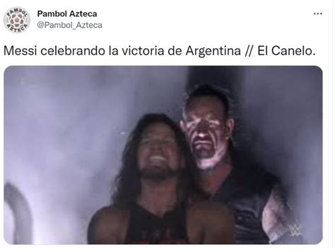 ¡hay Tiro Los Mejores Memes De La Pelea Canelo Álvarez Vs Lionel Messi