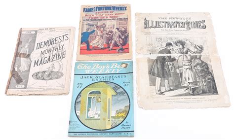 Lot Detail Magazines From Late 19th To Early 20th Century