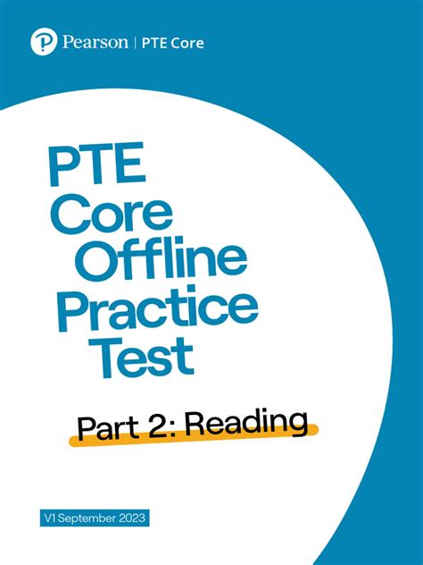 PTE Core Offline Practice Test - Reading | PDF | Multiple Choice | Question