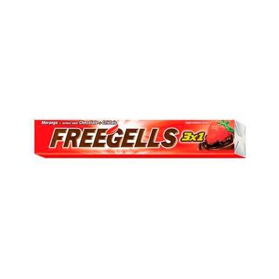 Drops Freegells Play Morango Bemol Farma