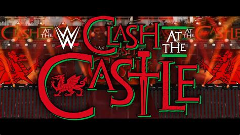 Wwe Clash At The Castle Custom Stage And Animation By Wwe Stage 2022