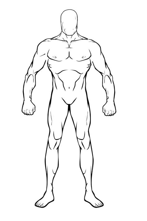 Base Male Body Reference Drawing Male Body Base How To Draw Body Reference Drawing Body Drawing