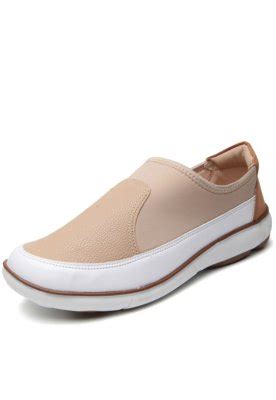 Casual Tênis Modare Liso Nude Compre Agora Dafiti Brasil