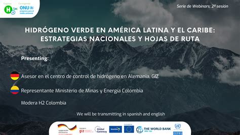 WEBINAR Estrategias nacionales de hidrógeno y hojas de ruta en América Latina y el Caribe