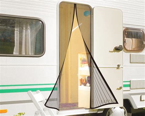 Rv Magnetic Screen Door Keep Bugs Out And Easy Entry 335x