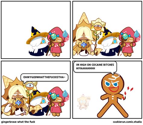 Gingerbrave What The Fuck Comic Studio