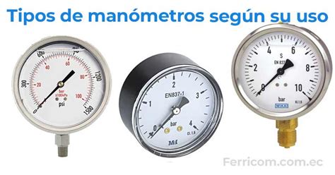 Tipos De Manómetros Y Sus Usos