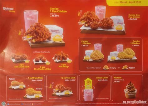 Selalu Diperbarui Menu Richeese Factory Ciputat Timur Tangerang