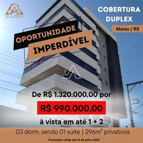 Cobertura 1 quarto à venda Marau RS OLX