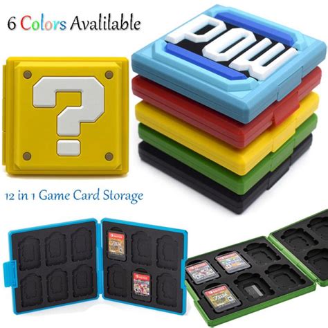 Buy Portable Game Cards Storage Case Nintend Switch Hard Shell Box For