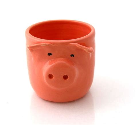 Pig Tea Cup By Lennymud On Etsy Pig Tea Cups Handmade Cups