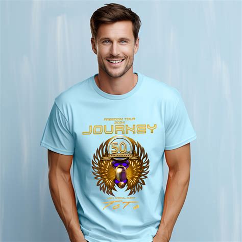 Journey Freedom Tour Shirt Journey With Toto Concert Shirt