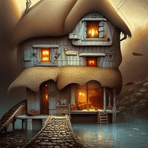 Whimsical Cottage · Creative Fabrica