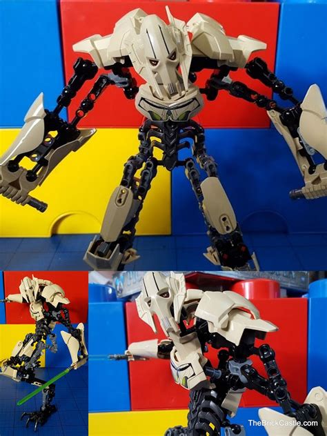 The Brick Castle Lego Star Wars General Grievous Buildable Figure Set