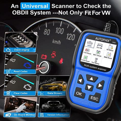 Obd Diagnoseger T Profi Auto Scanner Alle System Srs Bat Epb Abs Tpms