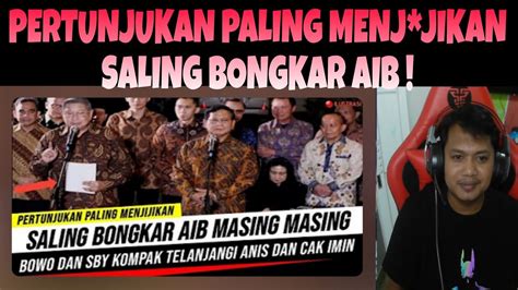 Memanas Prabowo Dan Sby Vs Anis Dan Cak Imin Youtube