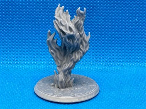 Fire Elemental Miniature, Dungeons and Dragons, Briteminis - Etsy