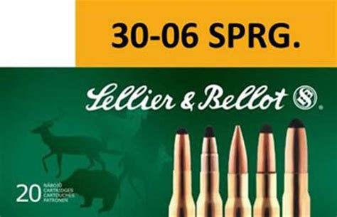 Sellier Bellot SB3006B Rifle 30 06 Springfield 180 Gr Soft Point SP