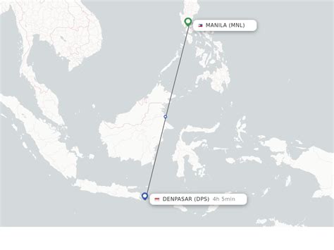 Direct Non Stop Flights From Manila To Denpasar Schedules