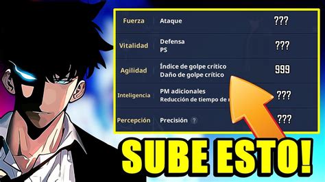 Habilidades De Sung Jin Woo Que Debes Subir Solo Leveling Arise Build Youtube