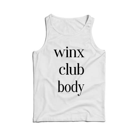 Winx Club Body Tank Top For Men And Women
