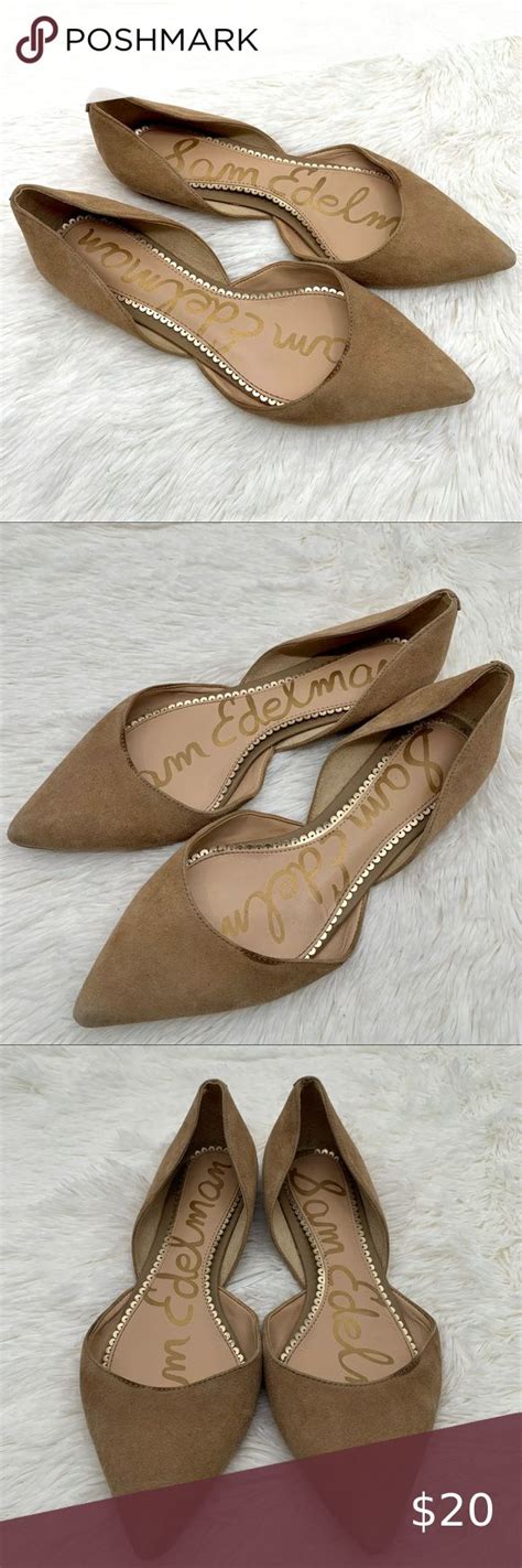 Sam Edelman Rodney DOrsay Flats Nude Suede Sam Edelman Shoes Flat