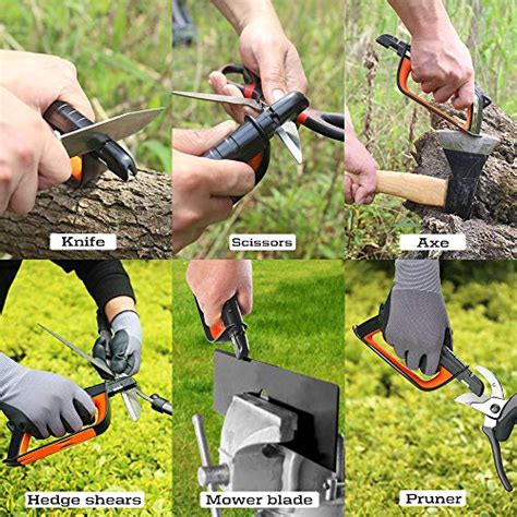 SHARPAL 103N All In 1 Knife Garden Tool Multi Sharpener For Lawn Mower