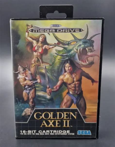 GOLDEN AXE II SEGA Megadrive Mega Drive Complet PAL Très Bon