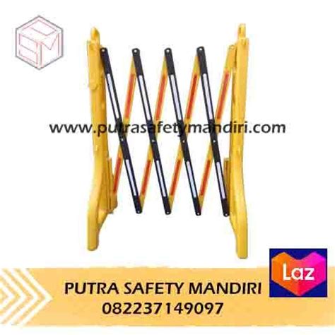 Road Barrier Lipat Safety Fence Plastik Pagar Pembatas Jalan Portable