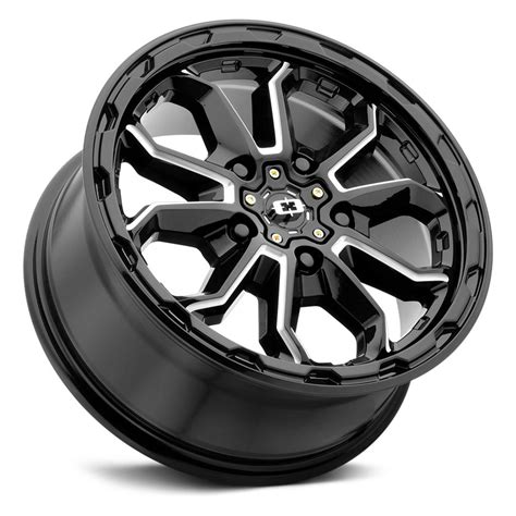 VISION 410 KORUPT 5 Wheels Gloss Black With Milled Spokes Rims