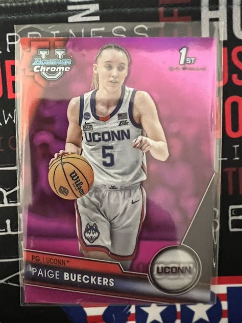 Bowman Chrome University Paige Bueckers St Bowman Pink