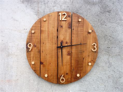 Horloge En Bois A Decorer L Habis