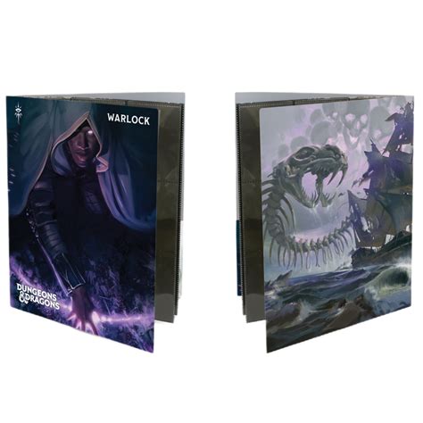 Dungeons And Dragons Warlock Class Folio Chaos Cards