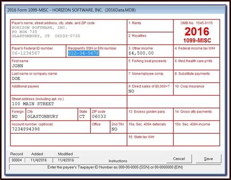 Sample 1099 Misc Form Filled Out Form Resume Examples Wk9y6gb6y3