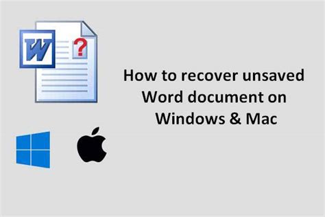 Como Recuperar um Documento Não Salvo do Word Guia Completo MiniTool