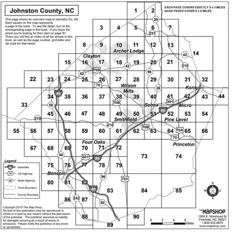 Johnstoncountypdaforprint 3 The Map Shop