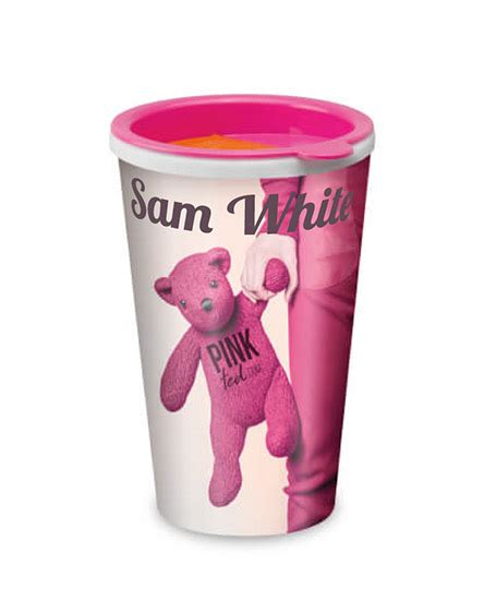 Individually Personalised Universal Full Colour Reusable Coffee Cups