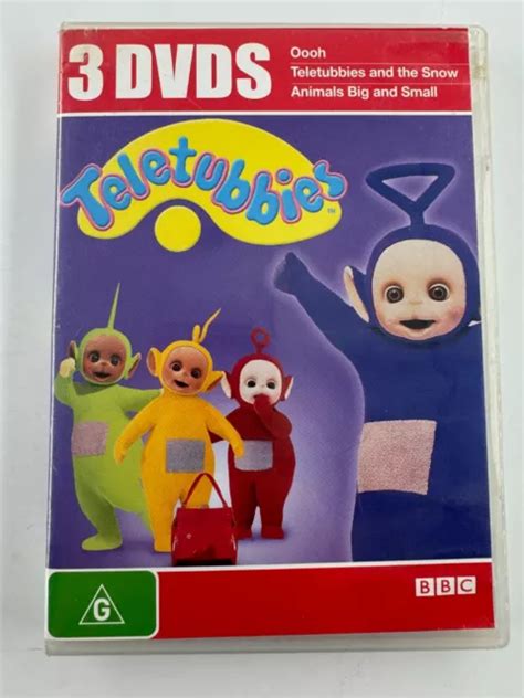 Teletubbies 3 Dvds Oooh Teletubbies And The Snow Animals Big