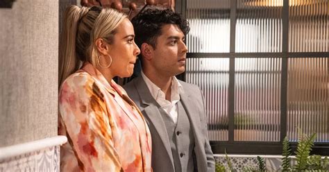 Coronation Streets Cheating Courtney And Aadi Caught Out In Latest