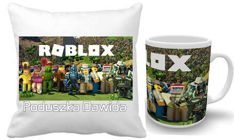 ROBLOX ZESTAW PODUSZKA KUBEK IMIĘ 12831050547 Allegro pl