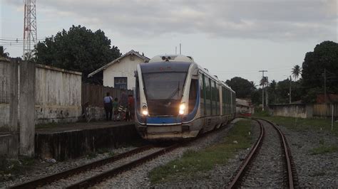 VLT C053 CBTU Natal Chegando na Estação Extremoz direito a um